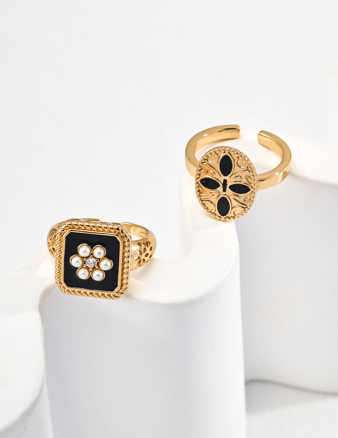 Petite Chanel Inspired Ring De.Mollie